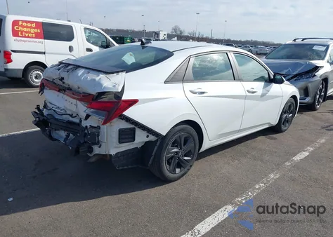 2021 Hyundai Elantra Sel from USA, damaged, VIN 5NPLS4AG2MH010659